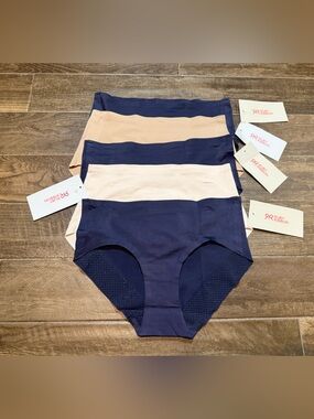 NWT Ruby Ribbon Shapewear Briefs Panties LOT of 5 - Second Skin